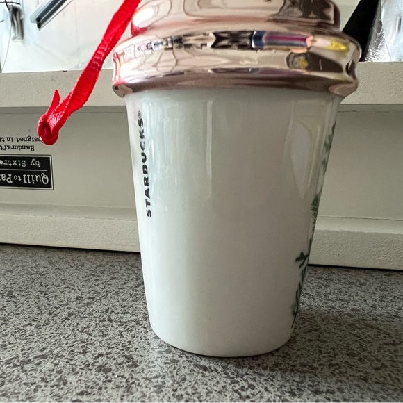 2017 Starbucks Flourish To Go cup ornament - Picture 3 of 4